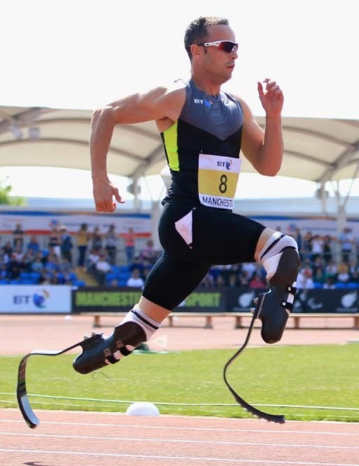 Oscar Pistorius y sus prótesis de carbono nunca volverán a correr