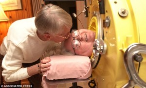  Martha Mason vivió 60 años en un pulmón artificial