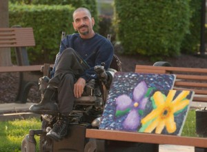 Jesse McKinney un fisicoculturista con paralisis cerebral