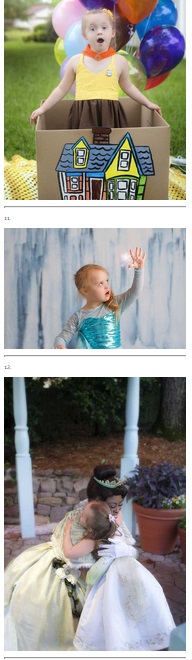 Niña con sindrome de Down posa como princesa en Disney
