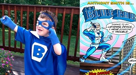 El superheroe sordo de Marvel, Blue Ear